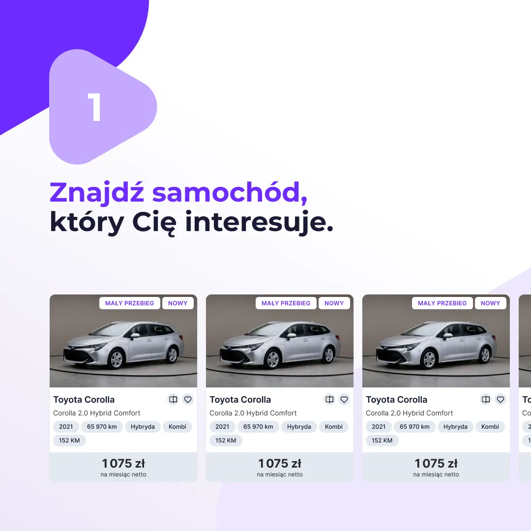 Znajdź samochód w serwisie