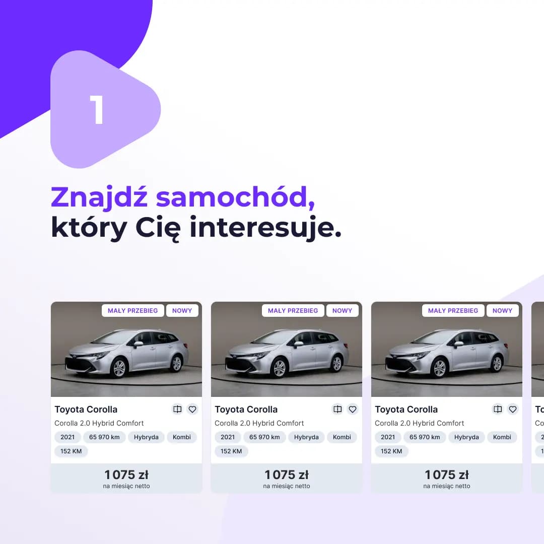 Znajdź samochód w serwisie