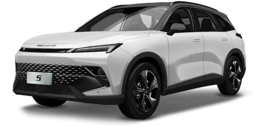 BAIC Beijing 5 - Biały perłowy, dwukolorowy