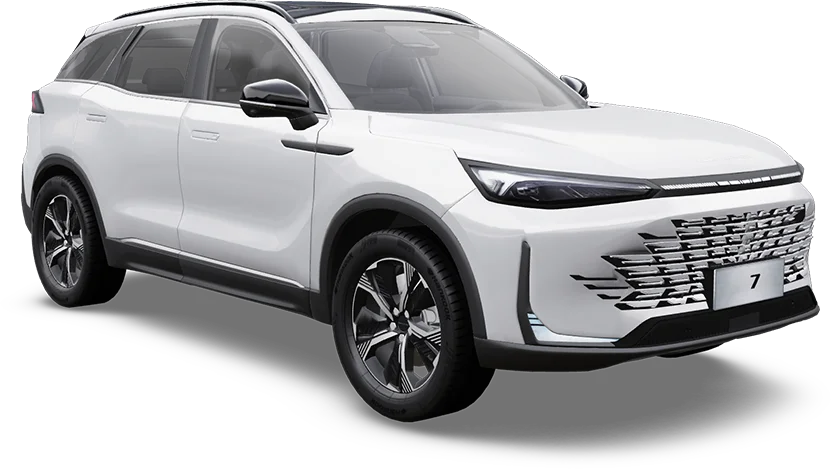 BAIC Beijing 7 - Perłowy biały dwukolorowy
